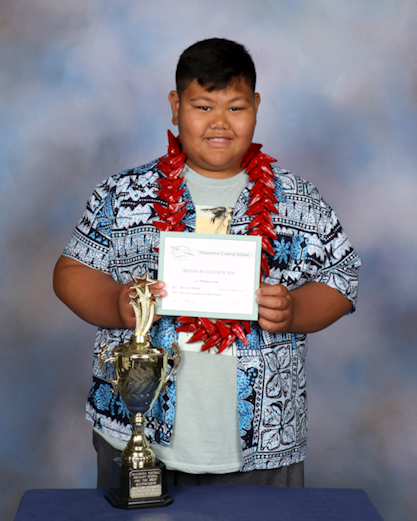 Picture of Most Outstanding Pasifika Student recipient